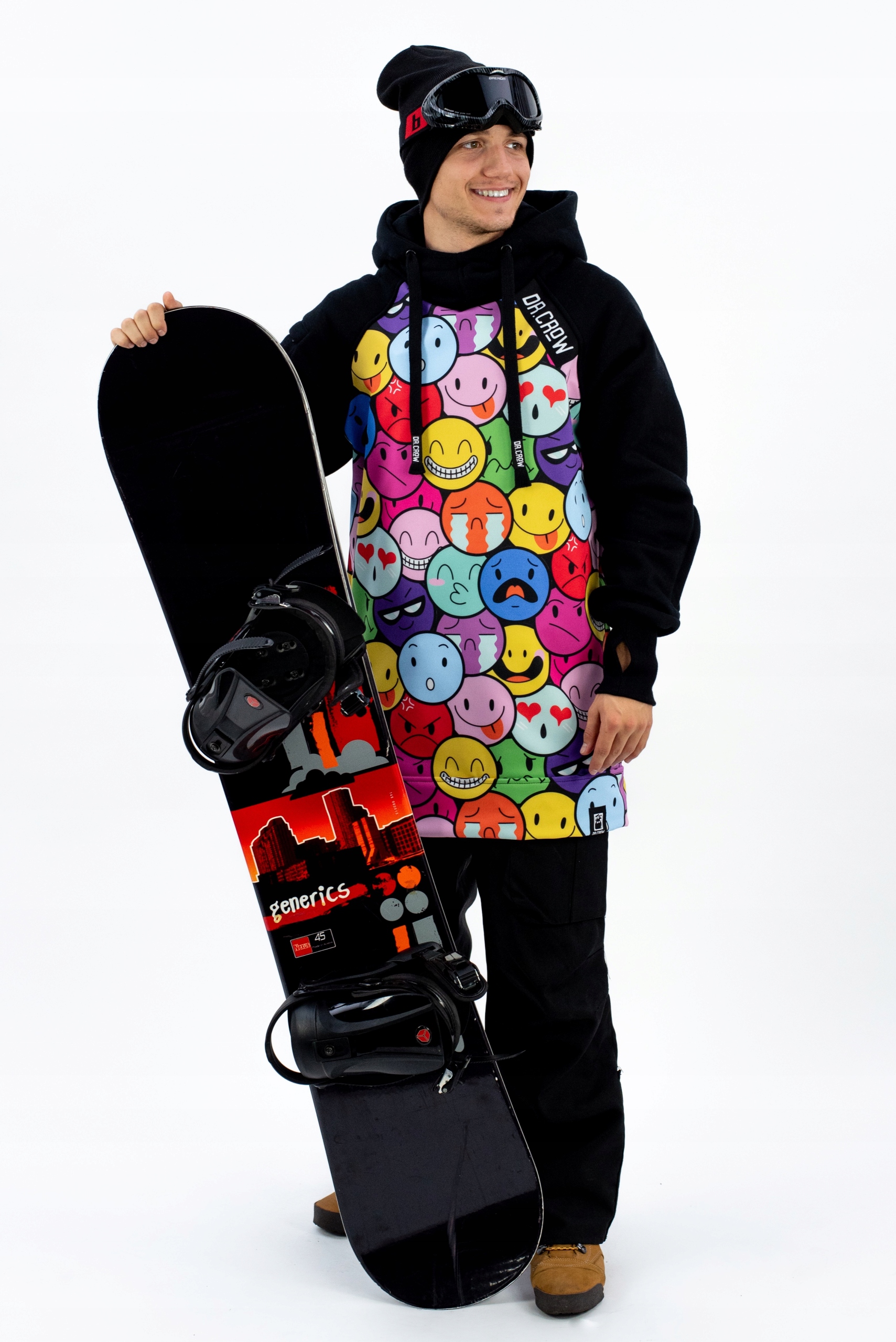Męska Bluza Snowboardowa Smiles S