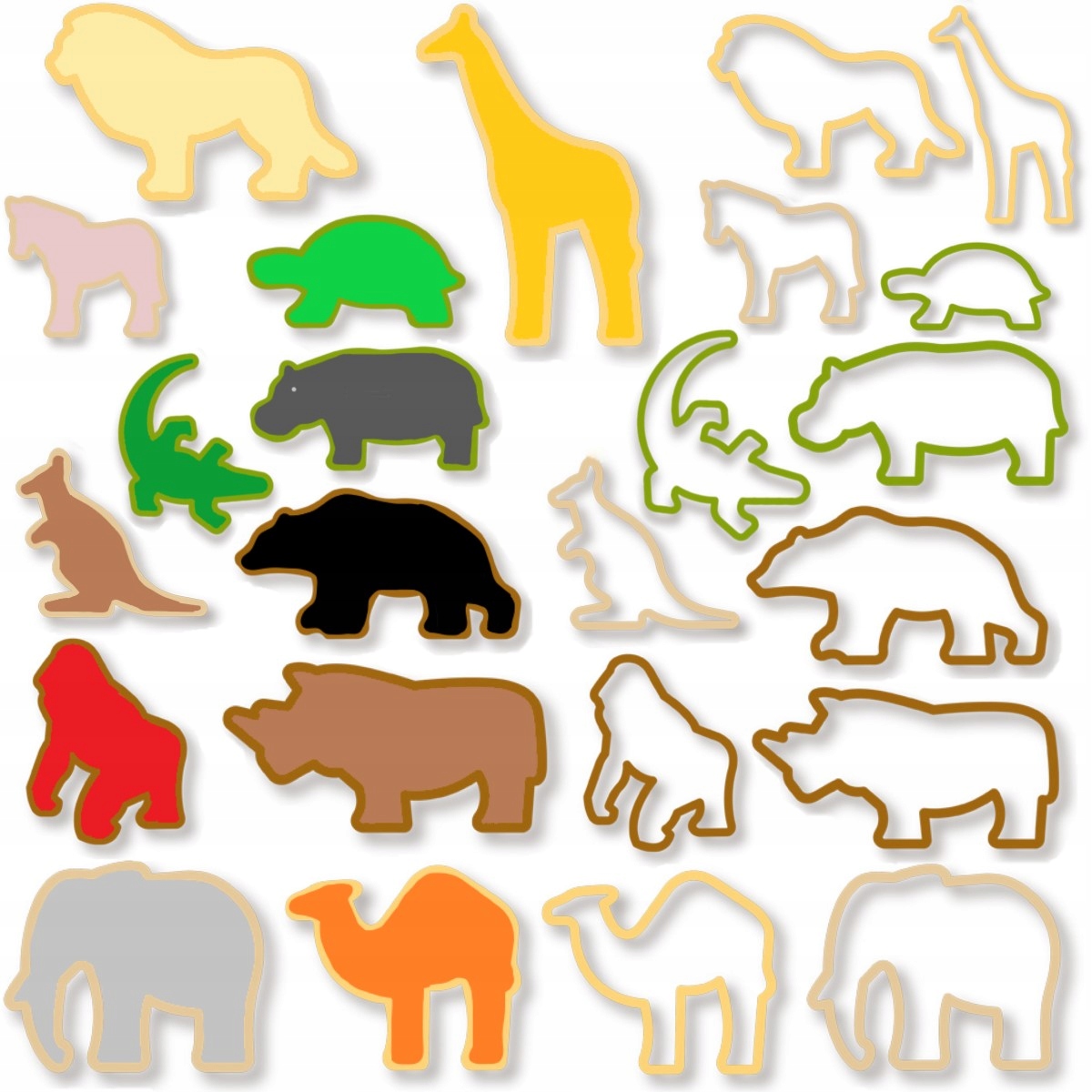

Tescoma Forma Wykrawacze Do Ciastek Zwierzątka Zoo