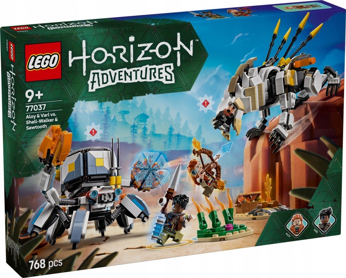 Stavebnice Horizon 77037 Aloy a Varl versus krabolez a pila