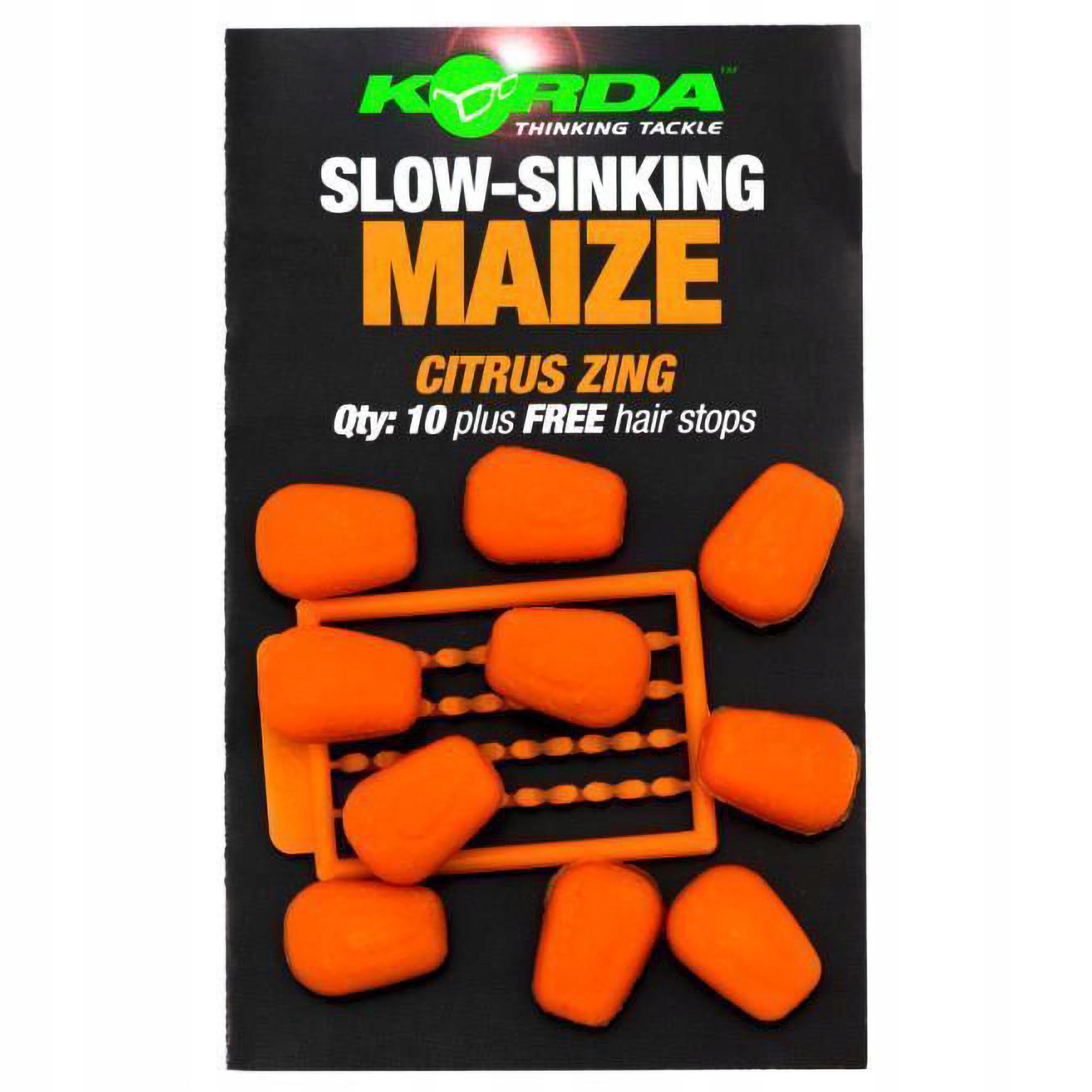 Sztuczna Kukurydza Korda Slow Sinking Maize Citrus Zing Orange