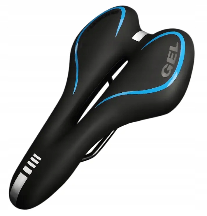 WYGODNE SIODEŁKO ŻELOWE RIDERACE Z OTWOREM