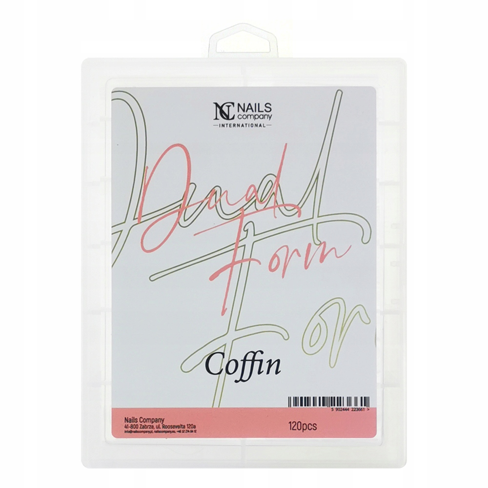 

Nails Company Dual Form Coffin 120 szt