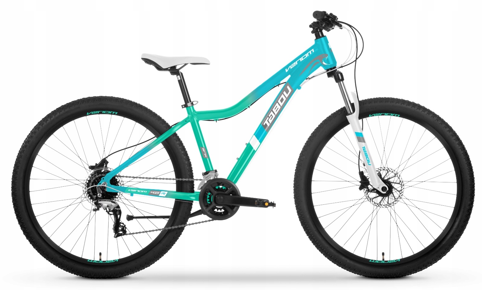 Rower Tabou 26" Venom 4.0 13" Turkusowy/miętowy 2025