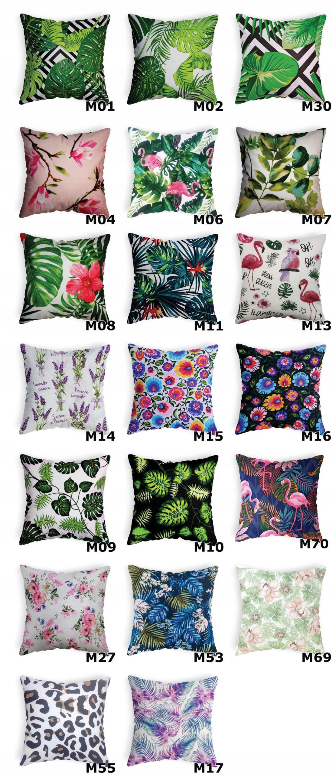 Poszewka na poduszkę - 50x70 - Duży Wybór Długość 70 cm