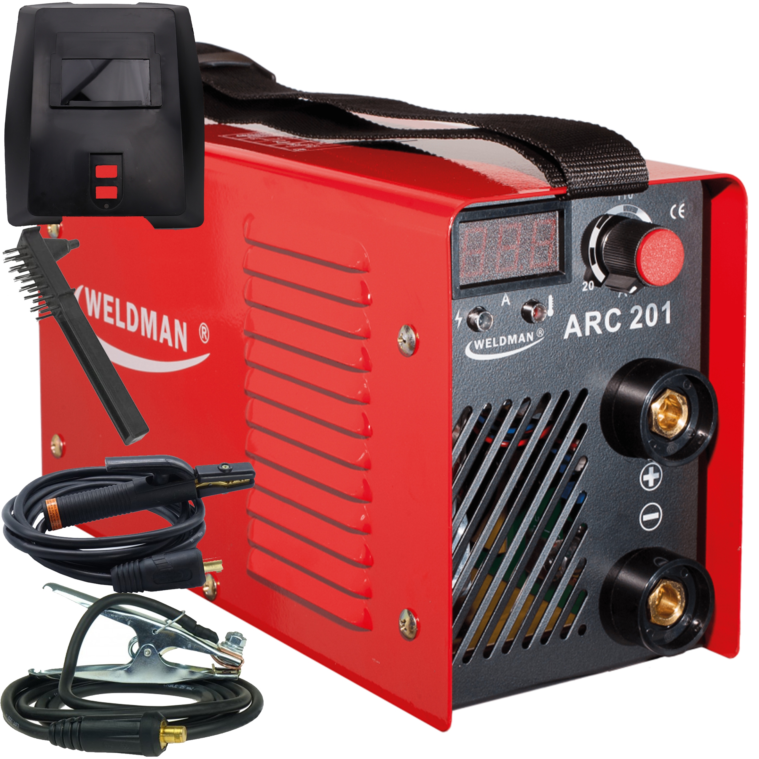Weldman Arc 201 Svářečka Mma 200A Hot Start Arc Force