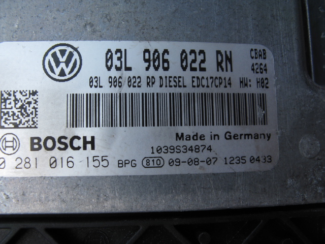 computer VW TIGUAN e 5N 2.0 TDI