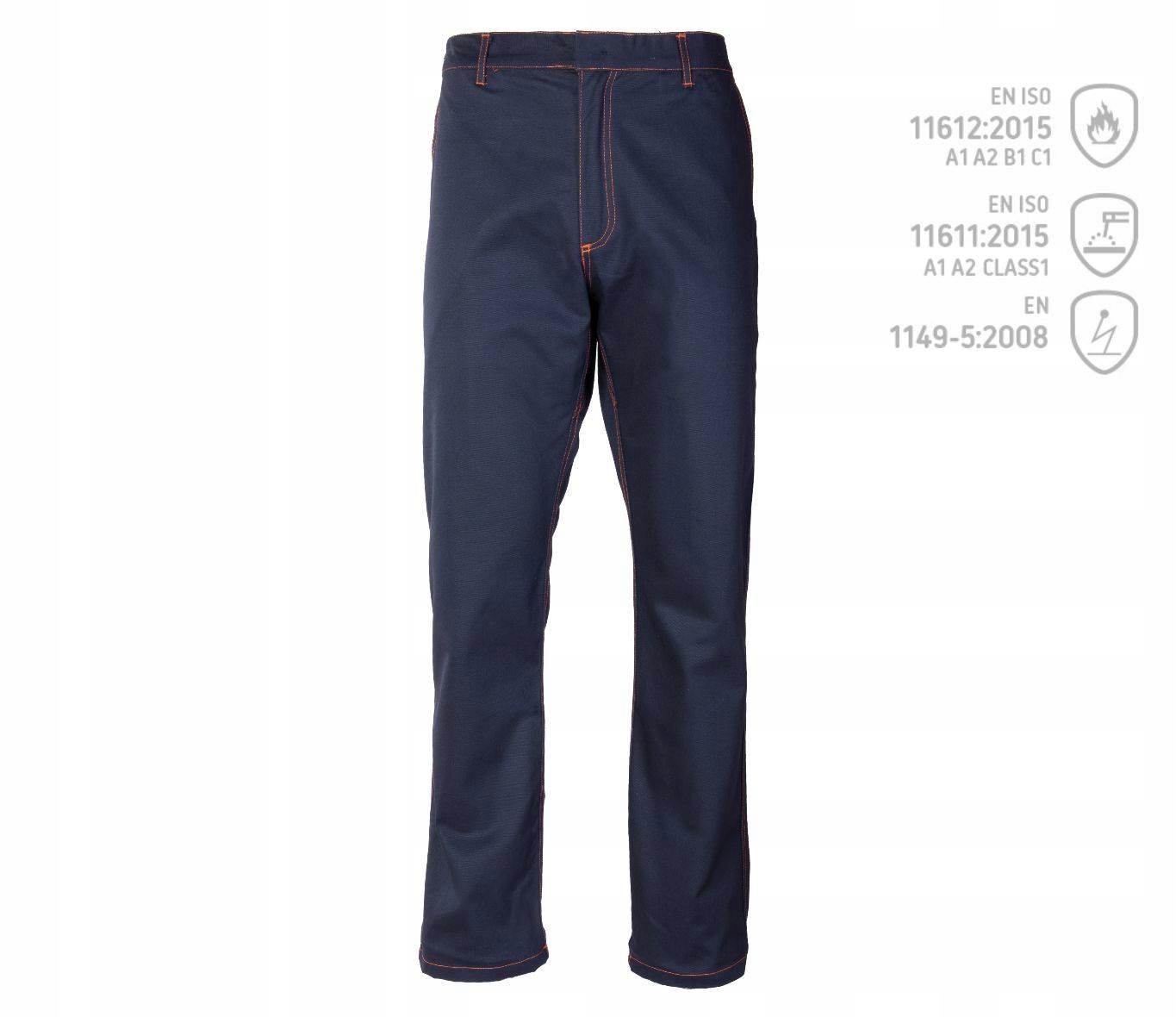 Spodnie Robocze Spawalnicze Dla Spawacza Przeznaczenie trudnopalne (dla spawacza)