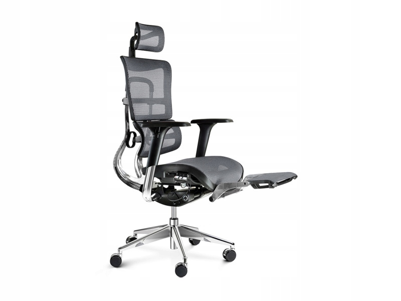Fotel Diablo Chairs V-Master Czarno-szary