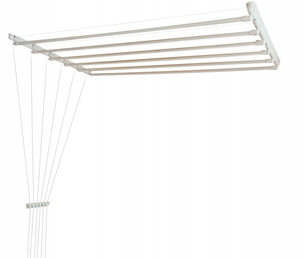 NOWOCZESNA SUSZARKA Sufitowa Łazienkowa Na Pranie - 6 Prętów- 150 cm EAN (GTIN) 5904158336613