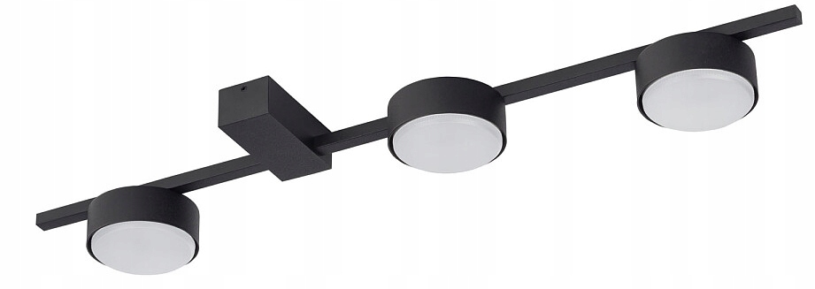 Stropná lampa spot Pills 3 Čierny luster stropné svietidlo Led 8263 lustrové lampy