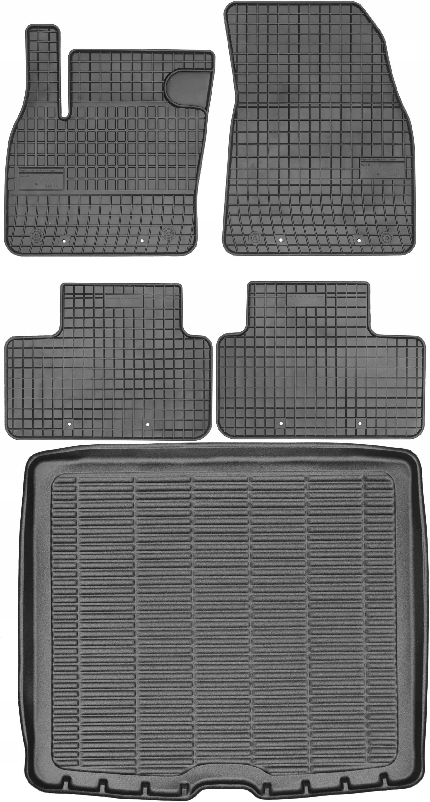 Volvo XC40 Crossover 2018 Gumové rohože rohož