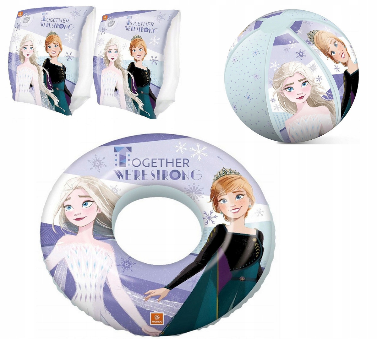 

Zestaw Koło Do Pływania Rękawki Piłka Frozen
