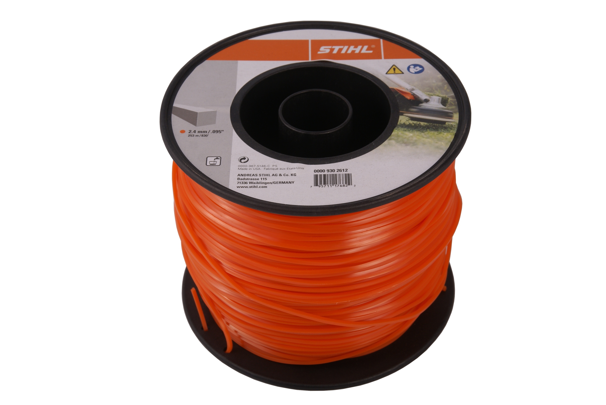 

Oryginalna Żyłka Stihl 2,4 mm Kwadrat dł. 253 m