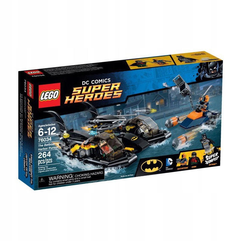 LEGO Super Heroes 76034 Pościg w zatoce