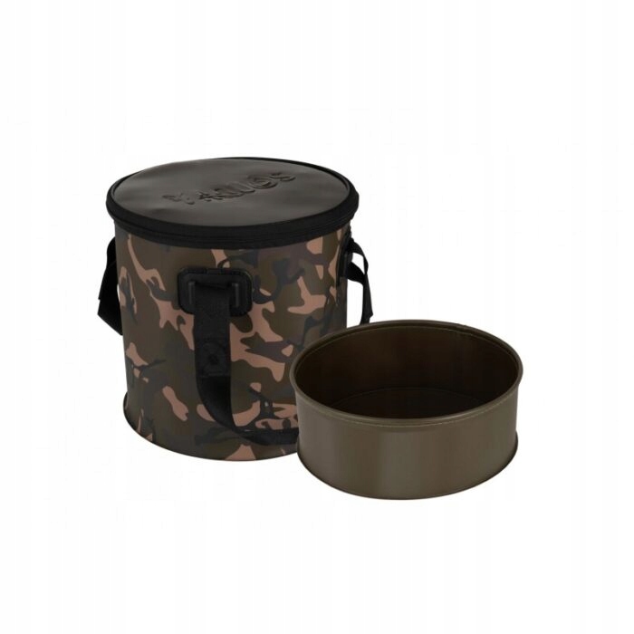 Fox Aquos Camolite Bucket And Insert 12 L