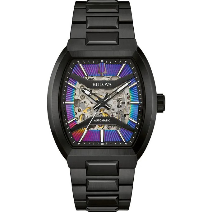 Pánské Hodinky Bulova 98A320, černý náramek