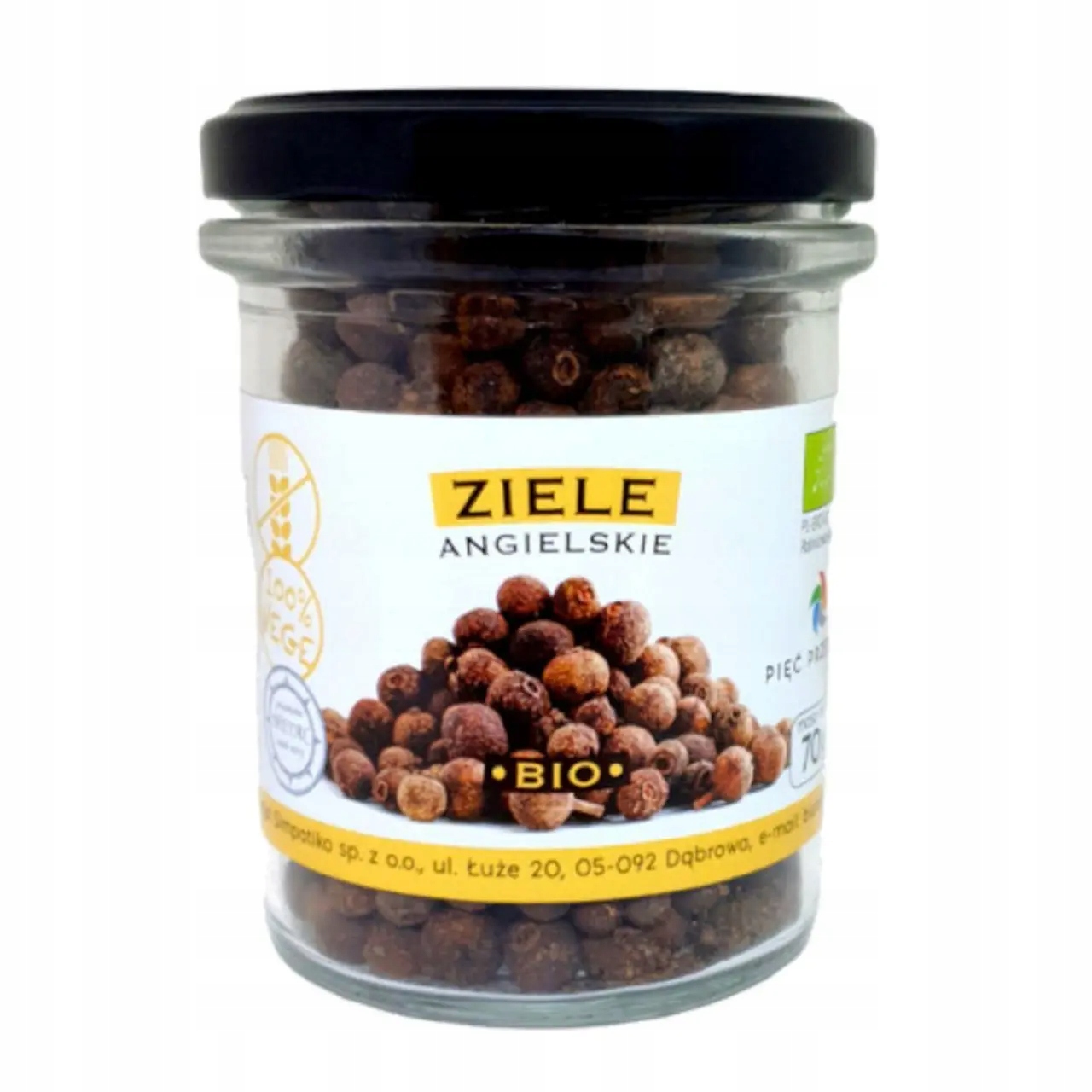 Nové Koření Bezlepková Bio 70 g Pięć Przemian