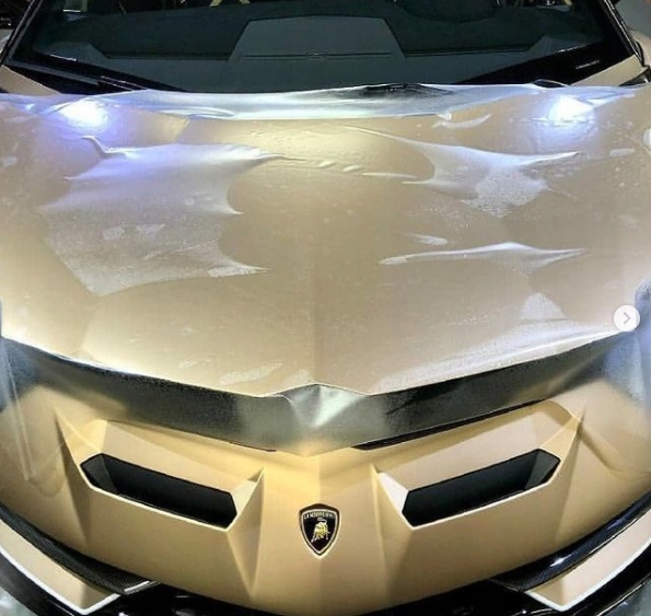 PROMOCJA Folia samoregenerujaca PPF 123x40cm Width 123 cm