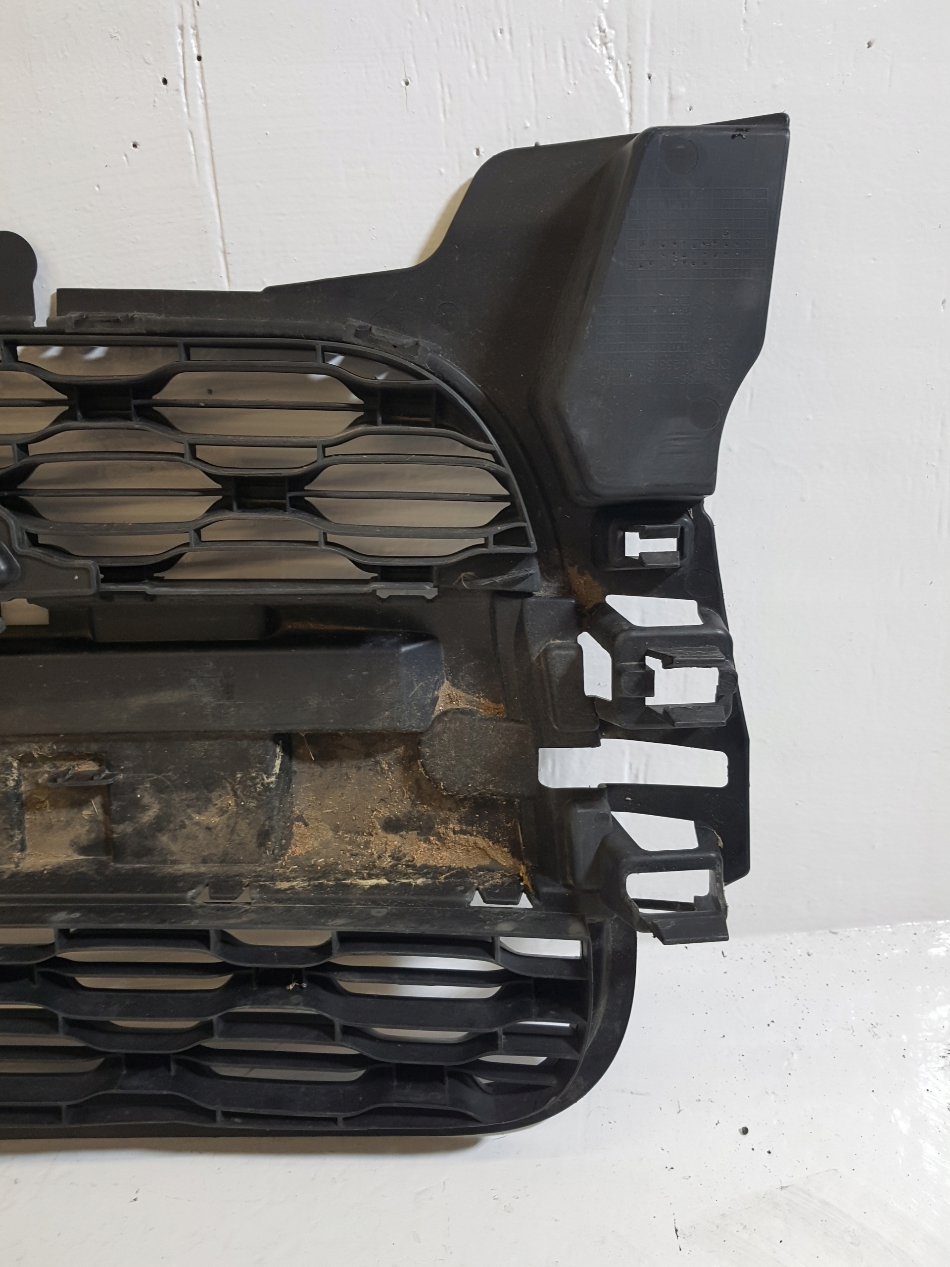 Lüftungsgitter der Stoßstange mitte CITROEN C3 PICASSO 9801848477