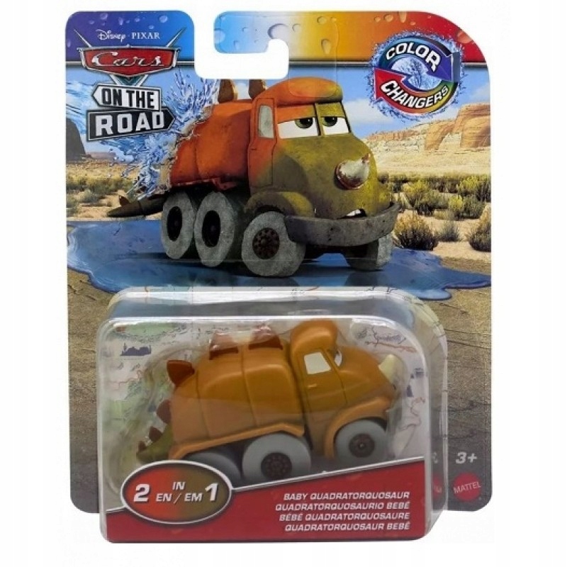 

Auta Cars auto zmienia kolor Quadratorquosaur