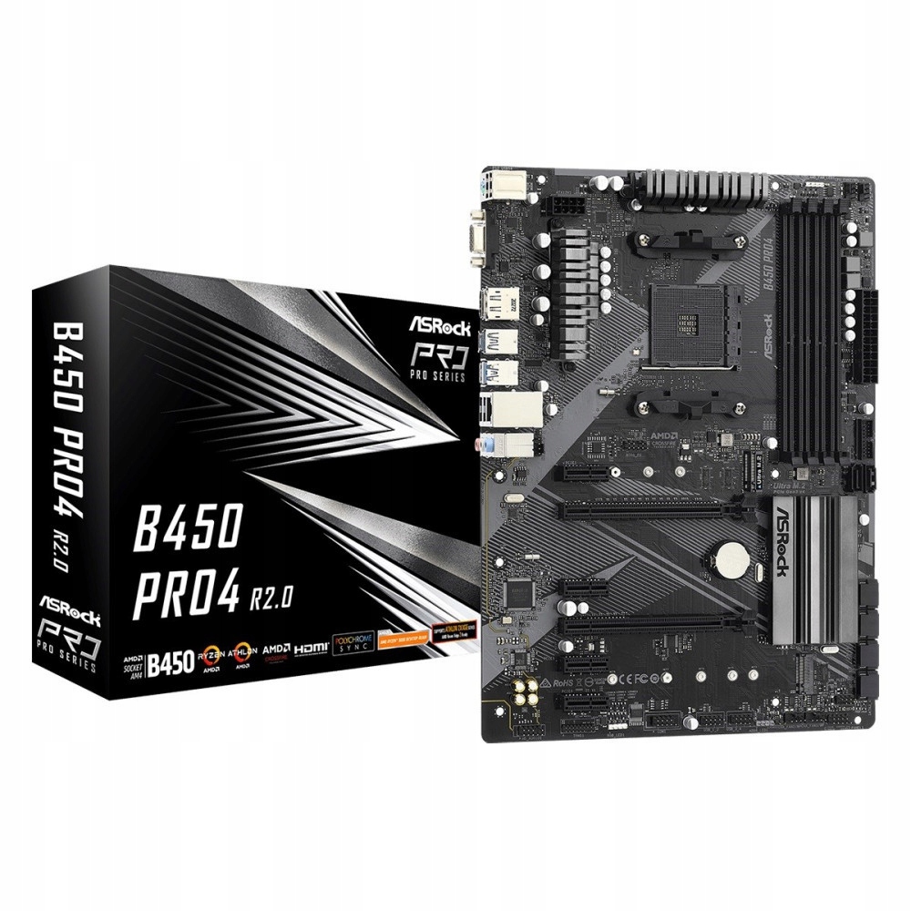 Hlavná Doska Asrock B450 PRO4 R2.0