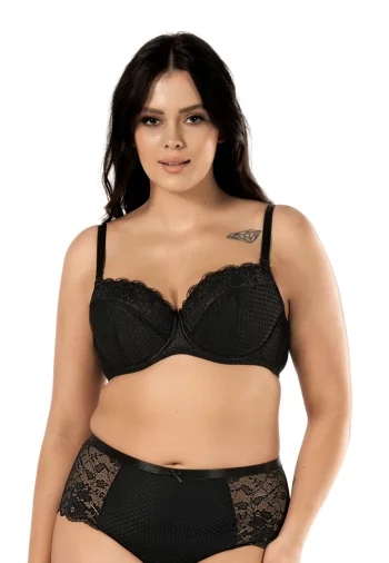 Vyztužená krajková podprsenka Pia 90E Mefemi