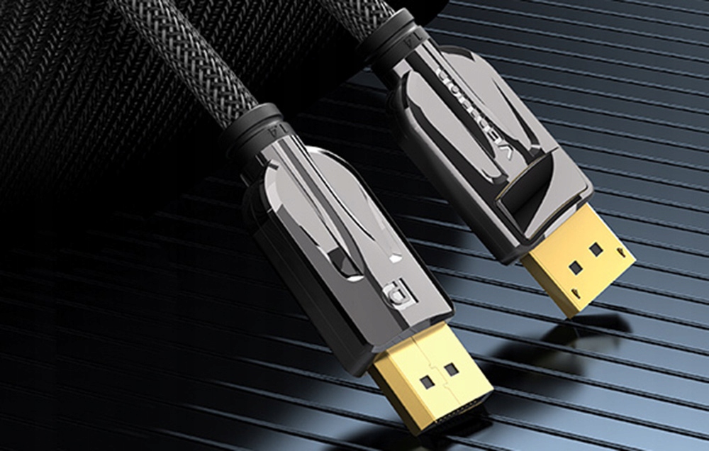 VENTION PRZEWÓD DISPLAYPORT KABEL DISPLAY PORT DP 1.4 8K 4K 144HZ FULLHD 2M Model HCABH