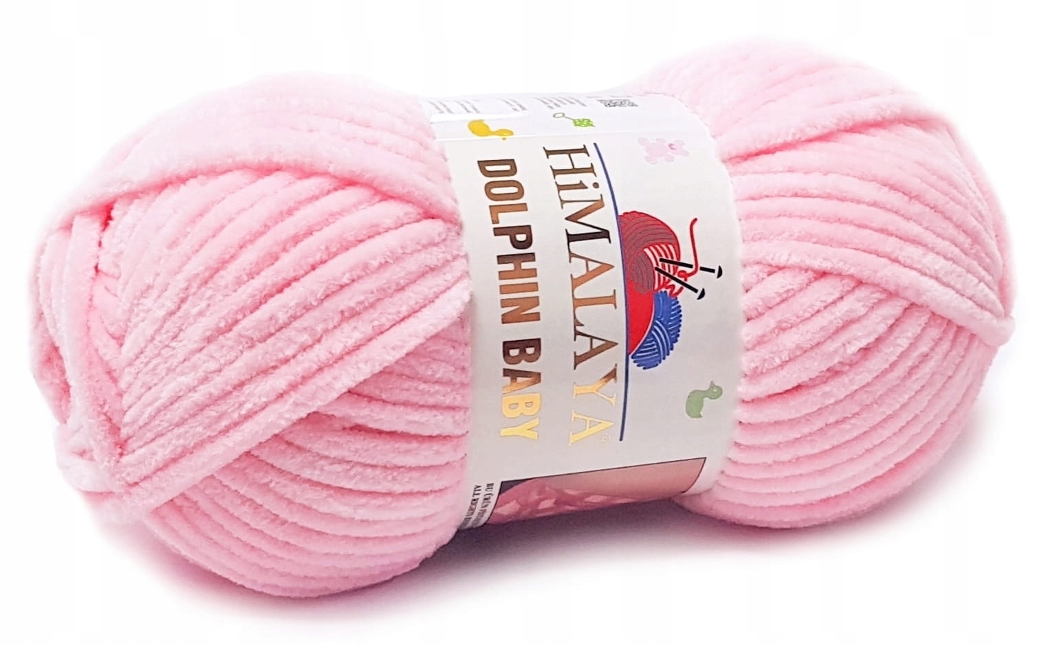 Włóczka Dolphin Baby Himalaya Jasny Róż 80319