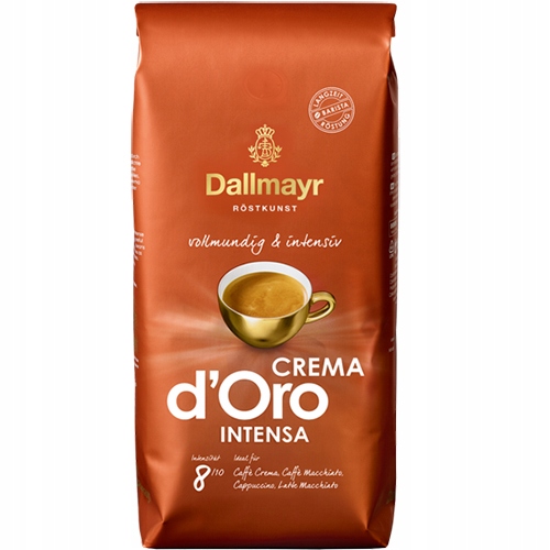 Kawa Ziarnista Dallmayr D'oro Crema Intensa 1KG Arabika Arabica Robusta