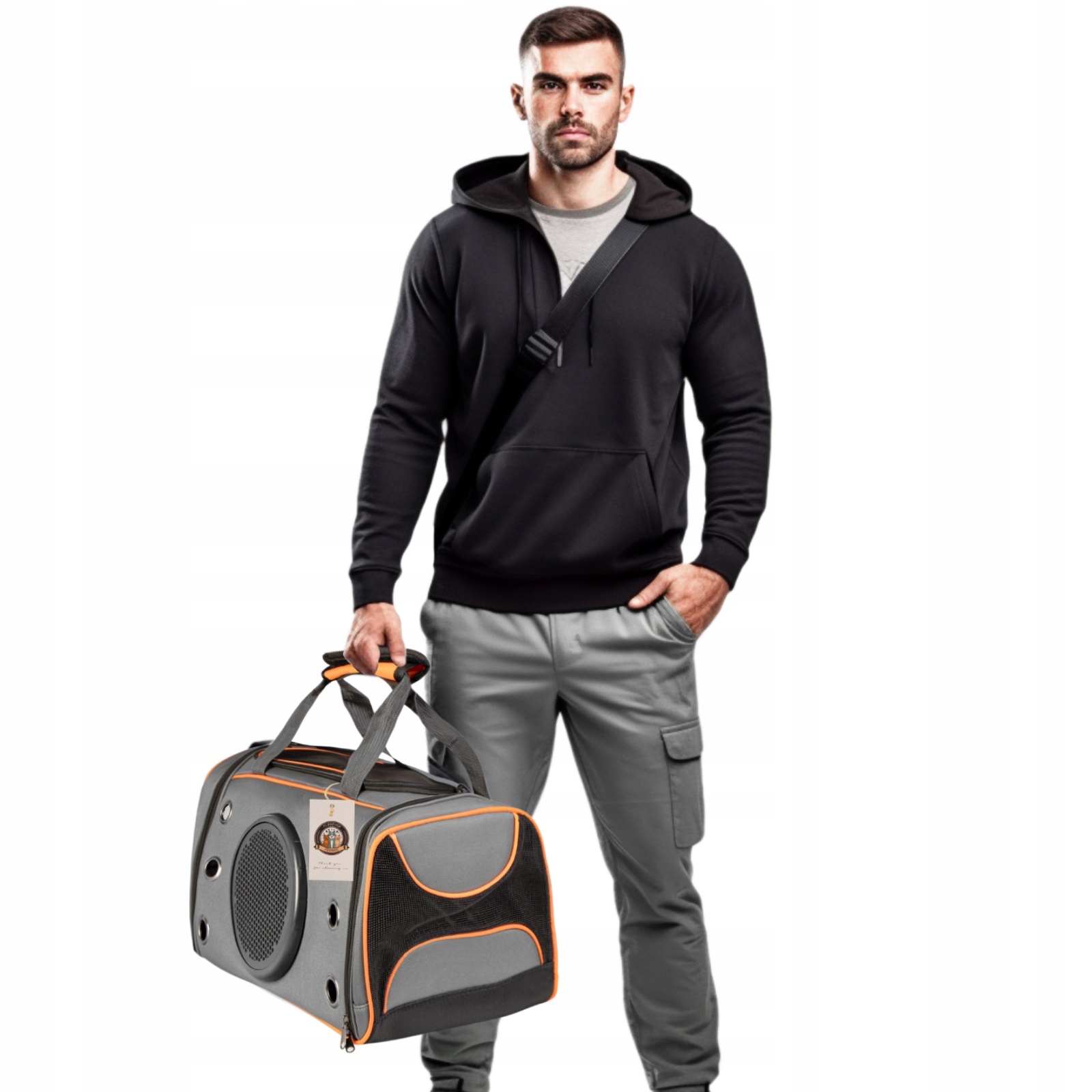 Levně Přepravka Rhino Bag Pro Zvířata Silný A Pohodlný Bezpečný S Ufo Koulí