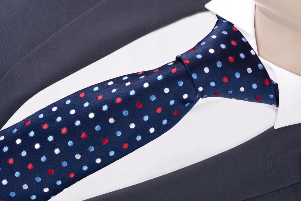 POSZETKA + KRAWAT Żakard Wypustka MIKROFIBRA K125 Materiał dominujący mikrofibra (mikrofaza)