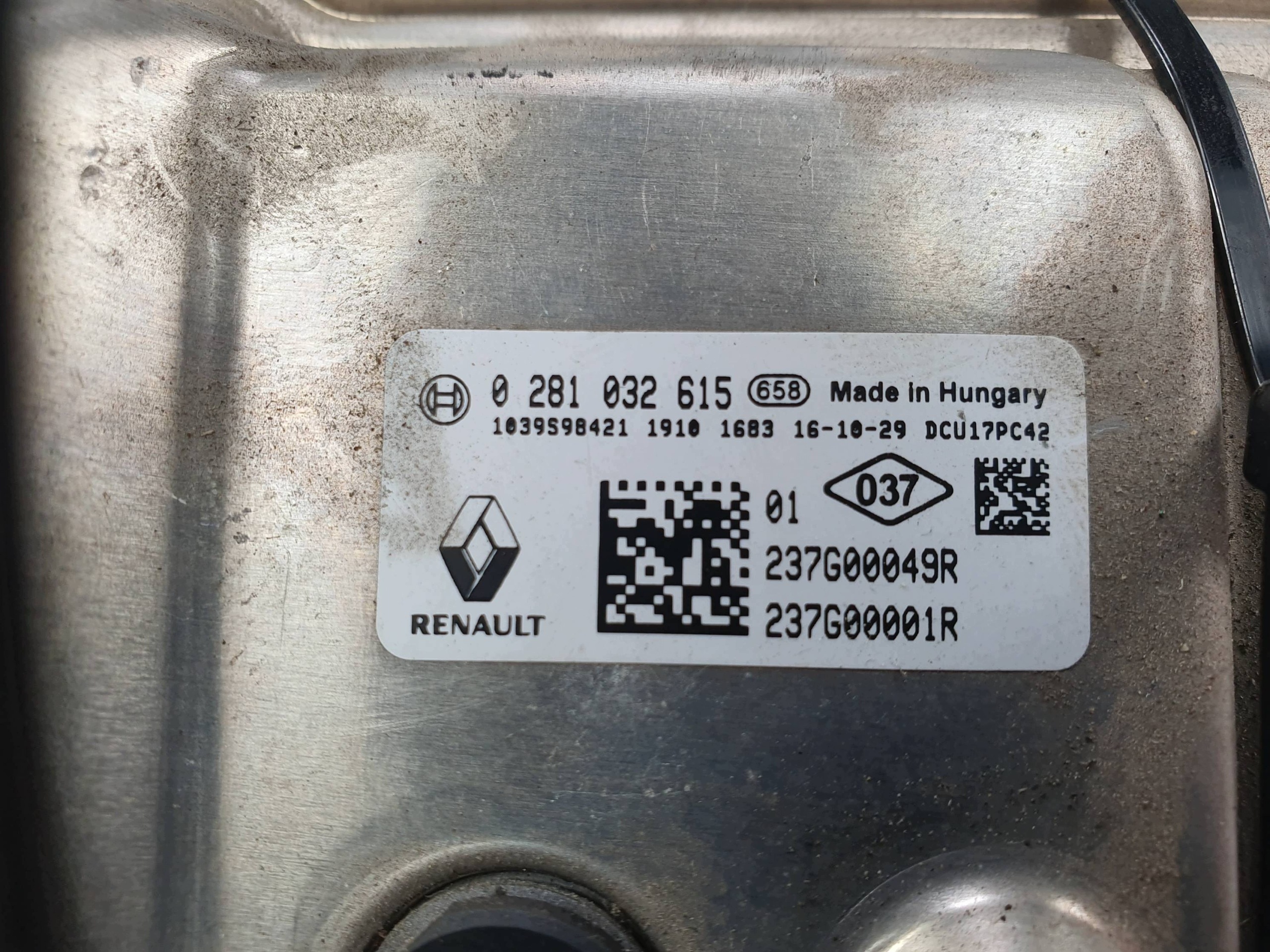 control unit 237G00049R ADBLUE RENAULT MASTER III