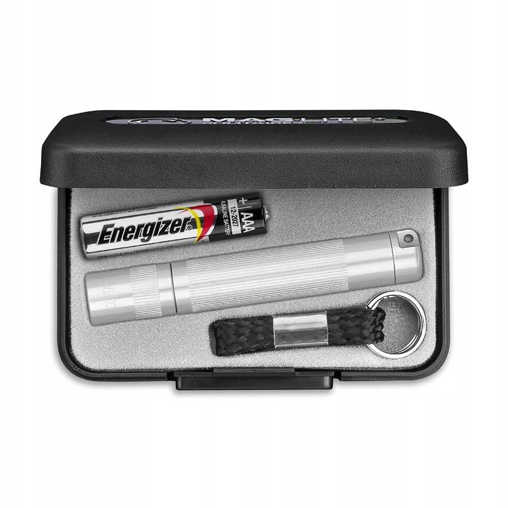 Latarka Maglite Solitaire Srebrna K3A102