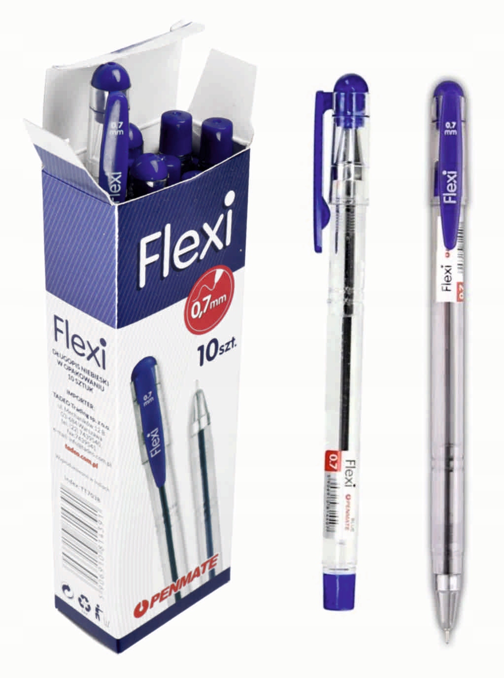 

Długopis Flexi-5 niebieski