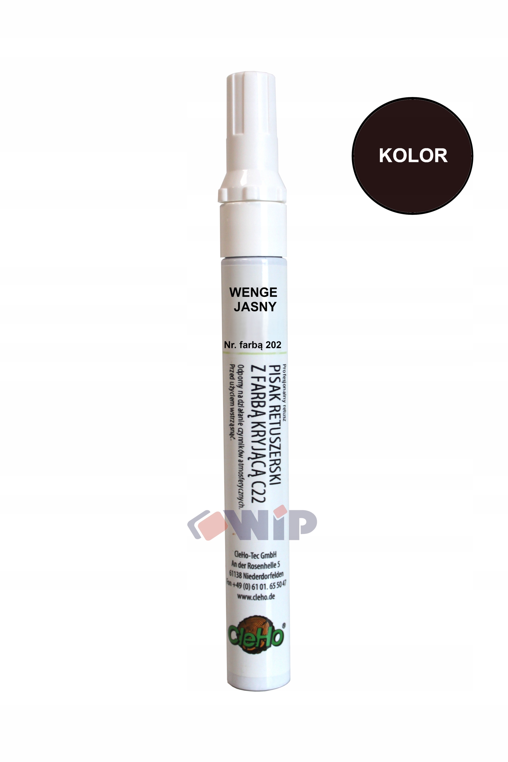 

Pisak marker retuszerski do naprawy mebli, wenge
