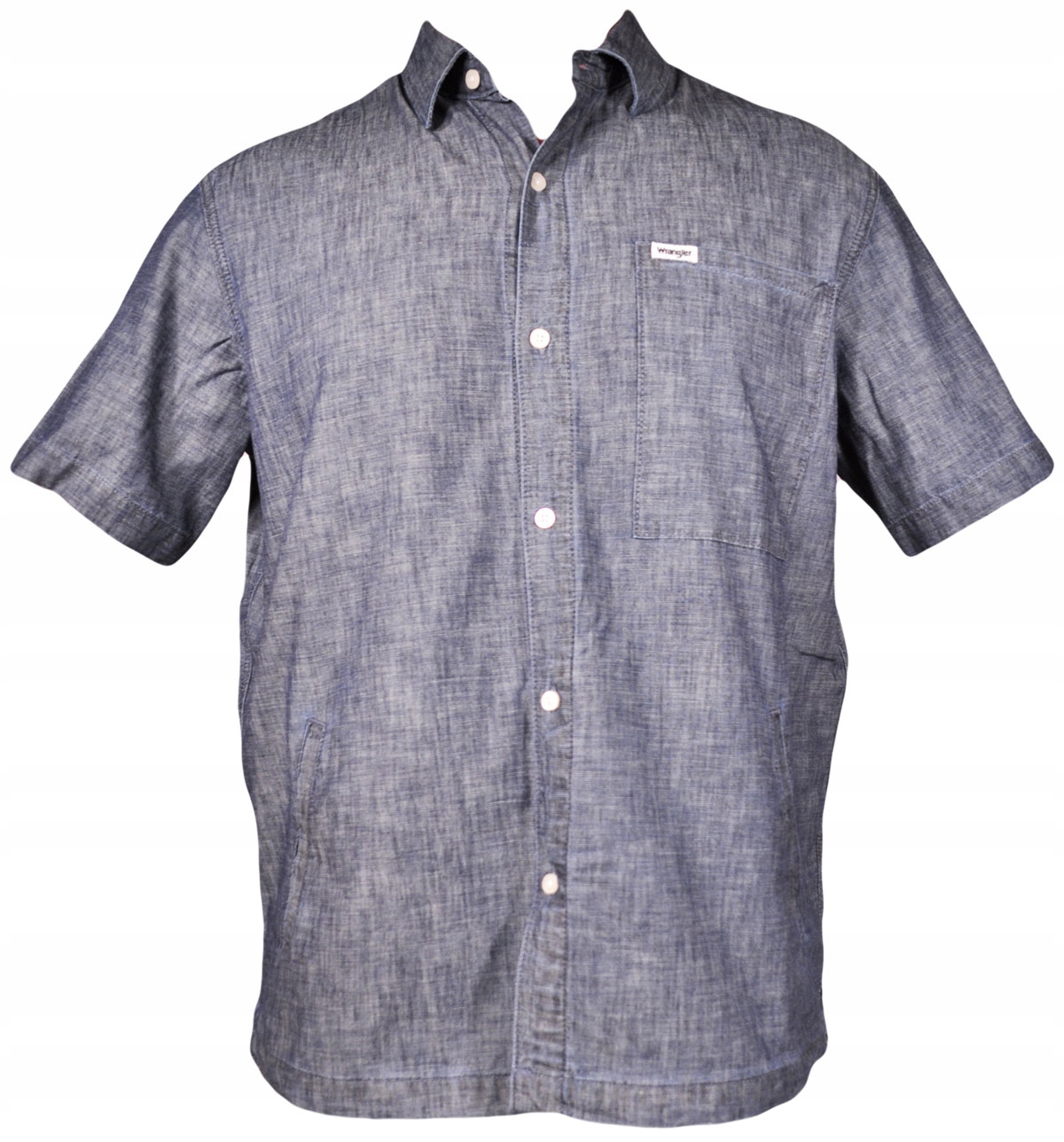 Wrangler košile Regular blue jeans Ss Shacket M