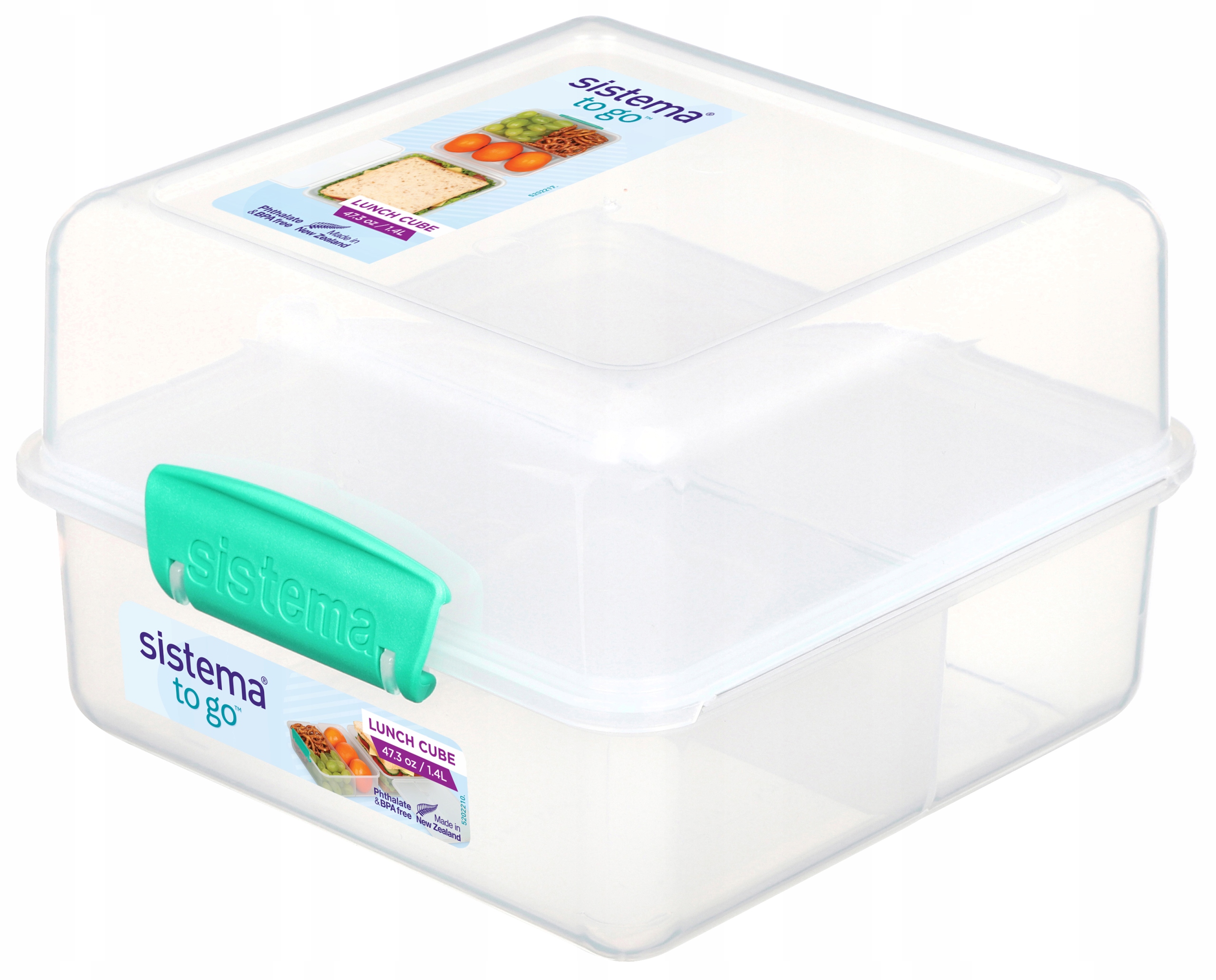 

Sistema pojemnik lunchbox kostka 1400ml to-go