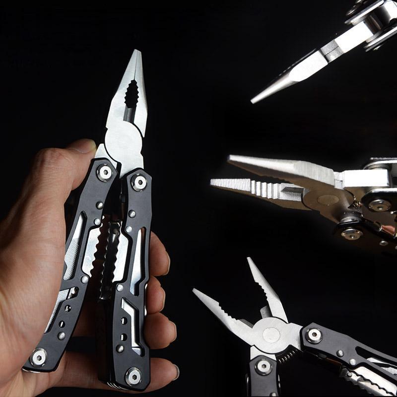 SOLIDNY SCYZORYK WIELOFUNKCYJNY 15w1 MULTITOOL NOŻYK SURVIVAL PREZENT Model mix36