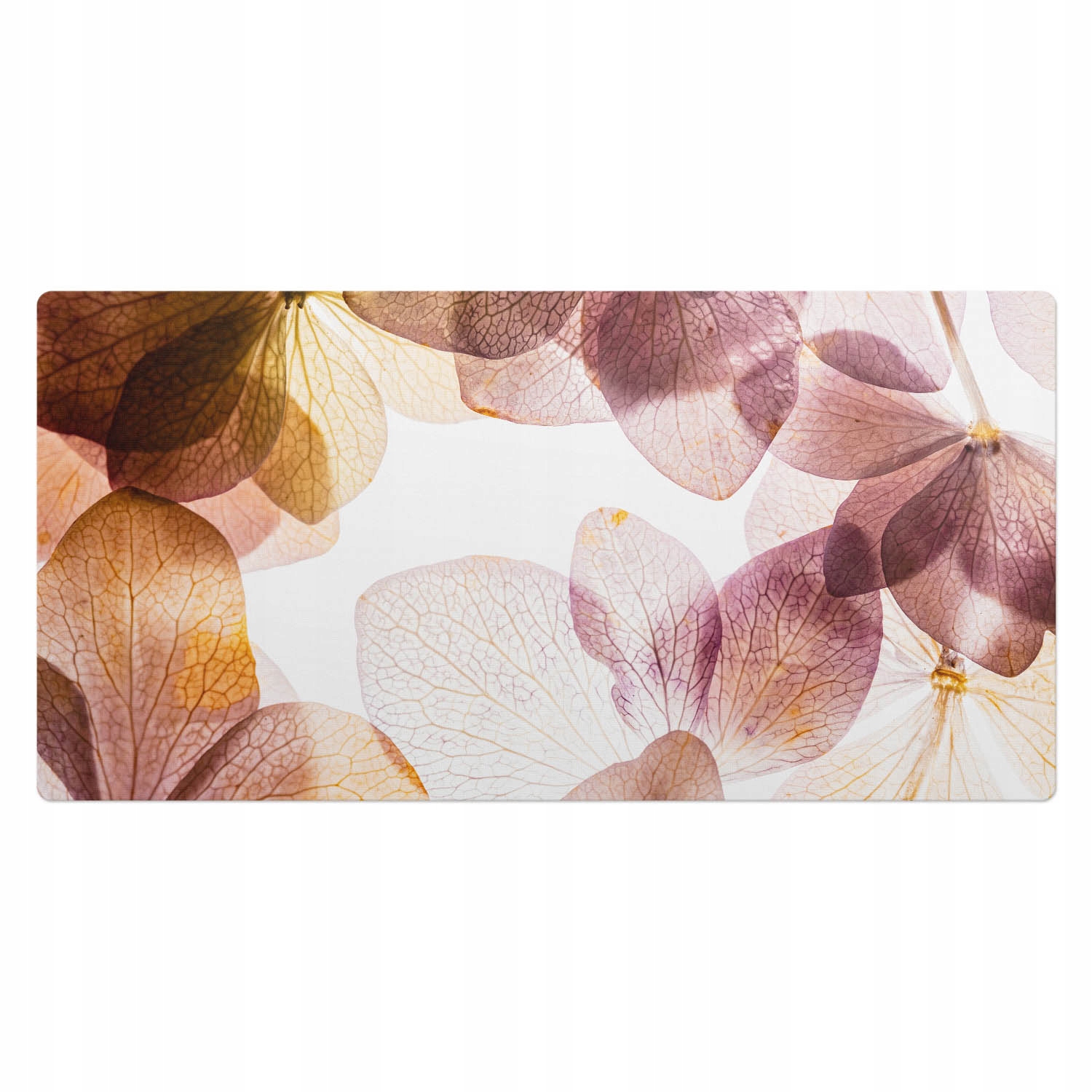 Dekorativní podložka na stůl pro hráče Jemné květinové motivy 100 x 50 cm