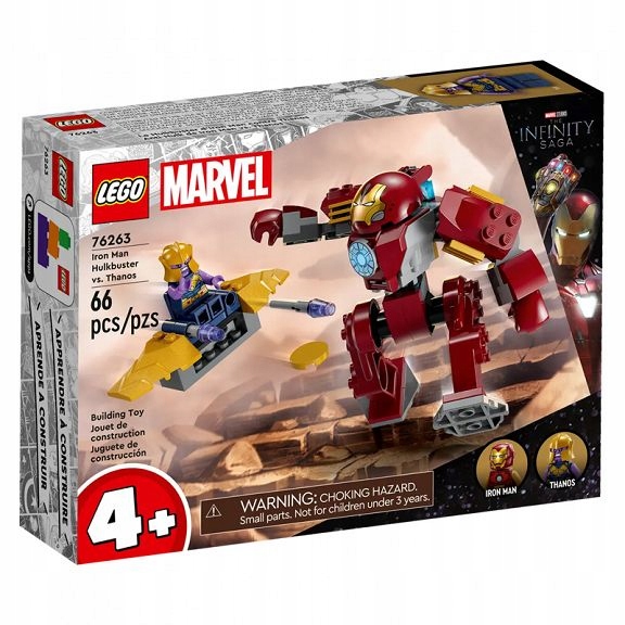 Lego Marvel Heroes Iron Man vs. Hulkbuster Thanos 76263