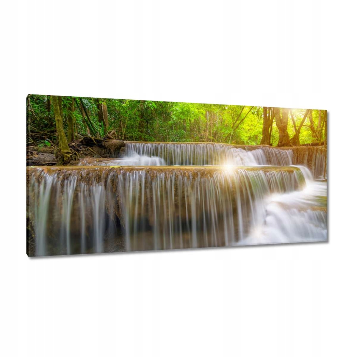 Obrazy 115x55 Asijská krajina Vodopád