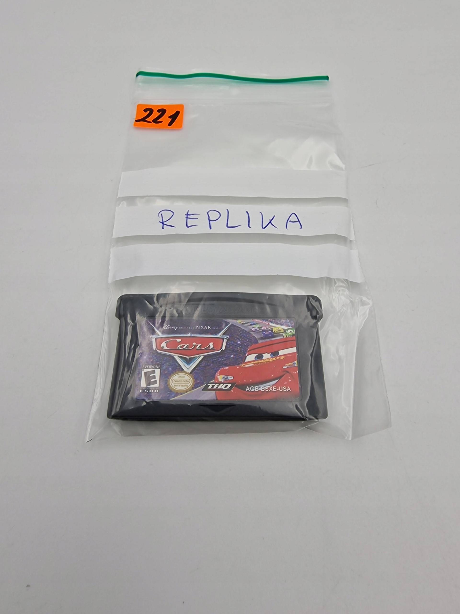 GAME BOY ADVANCE CARS REPLIKA Producent Nintendo