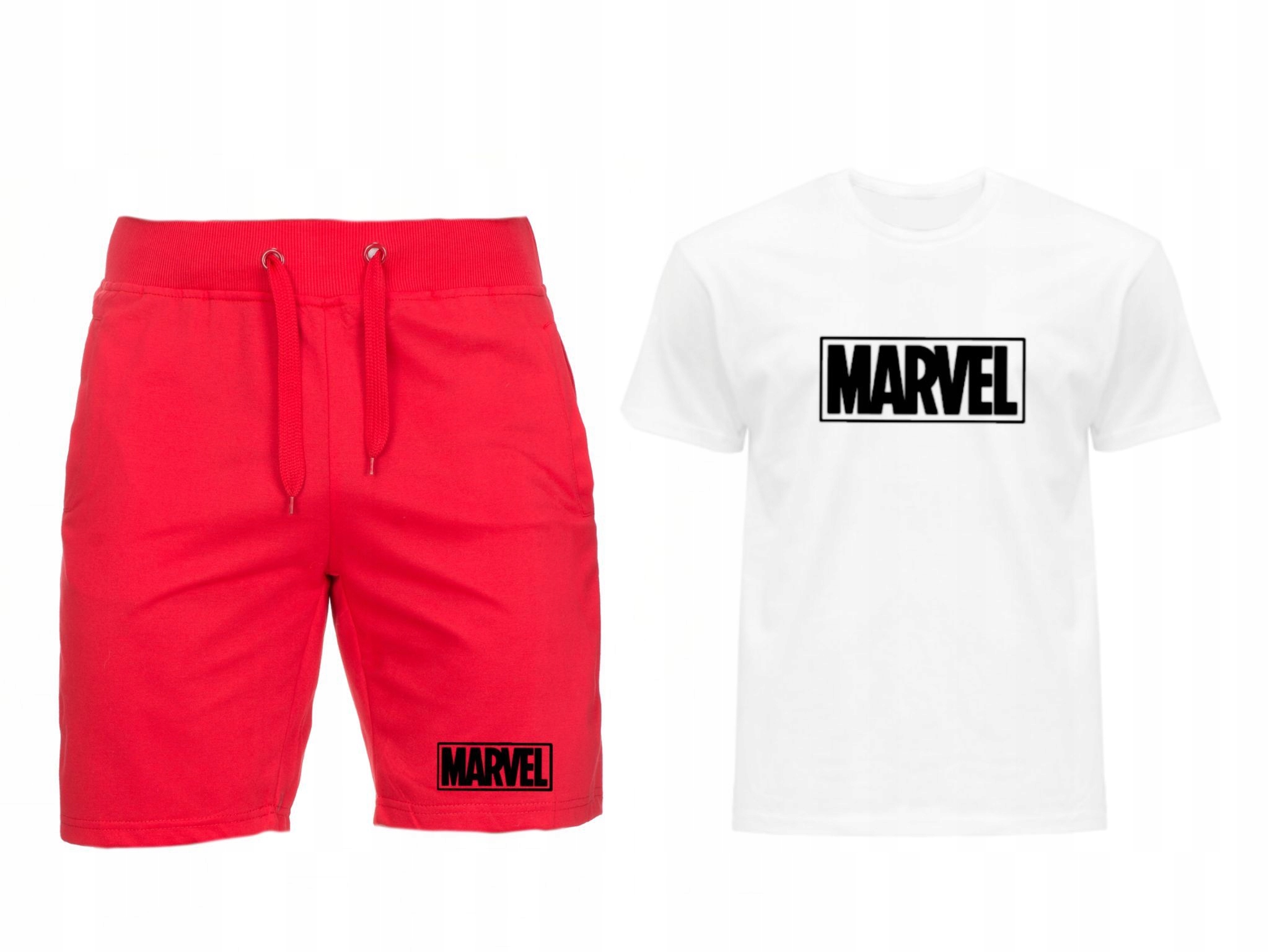 Komplet Tričko Krátké Kraťasy Marvel Pánské XXL