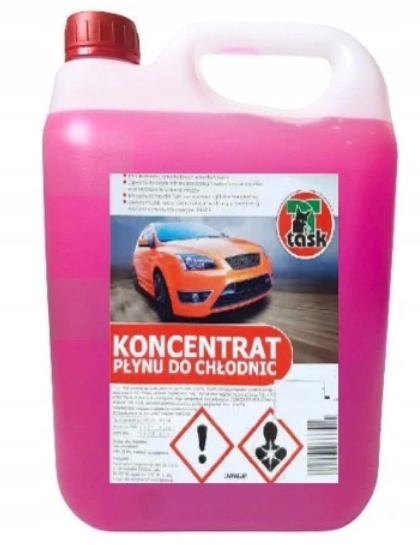 KONCENTRAT PŁYNU DO CHŁODNIC G12 -80°C 5L ,RÓŻOWY