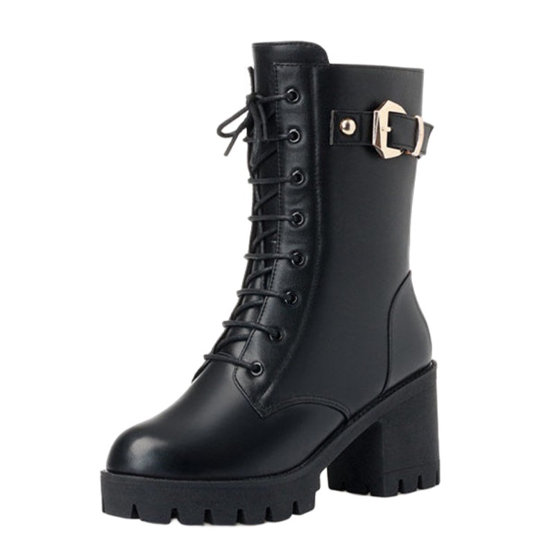 BUTY ZIMOWE ŚNIEGOWCE CIEPŁE KOZAKI WYSOKIE Płeć kobieta