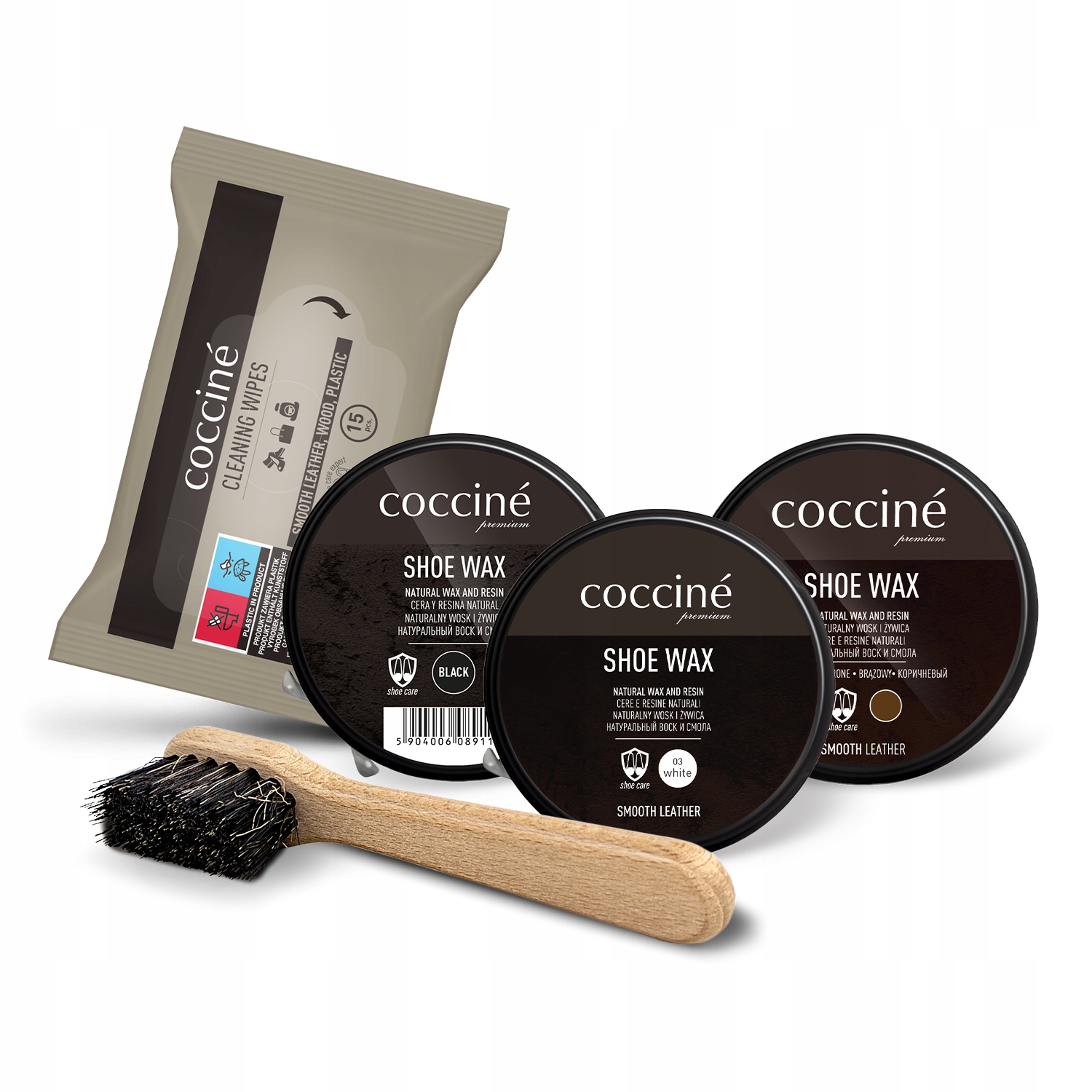 ZESTAW 3 PASTY DO BUTÓW + MAZAK + CHUSTECZKI