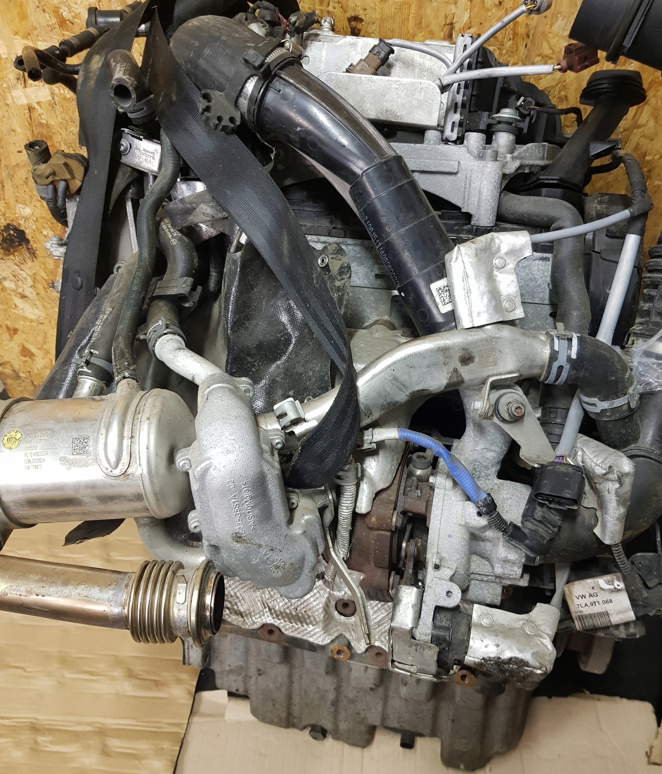VW TRANSPORTER T6 2.0TDI 2.0 TDI 2021 DNA engine complete KPL 46 TYS KM