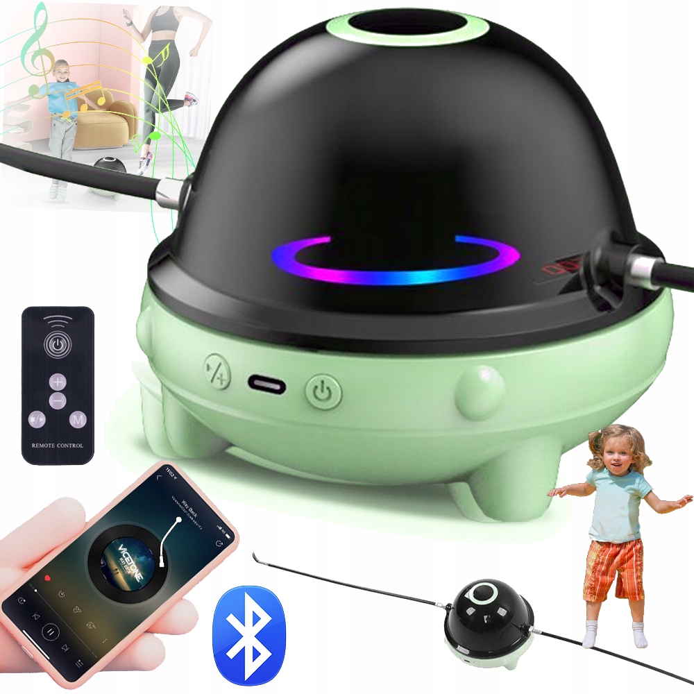 Švihadlo Inteligentní Automatické Pro Dítě S Rychlostí 1-10 S Počítadlem