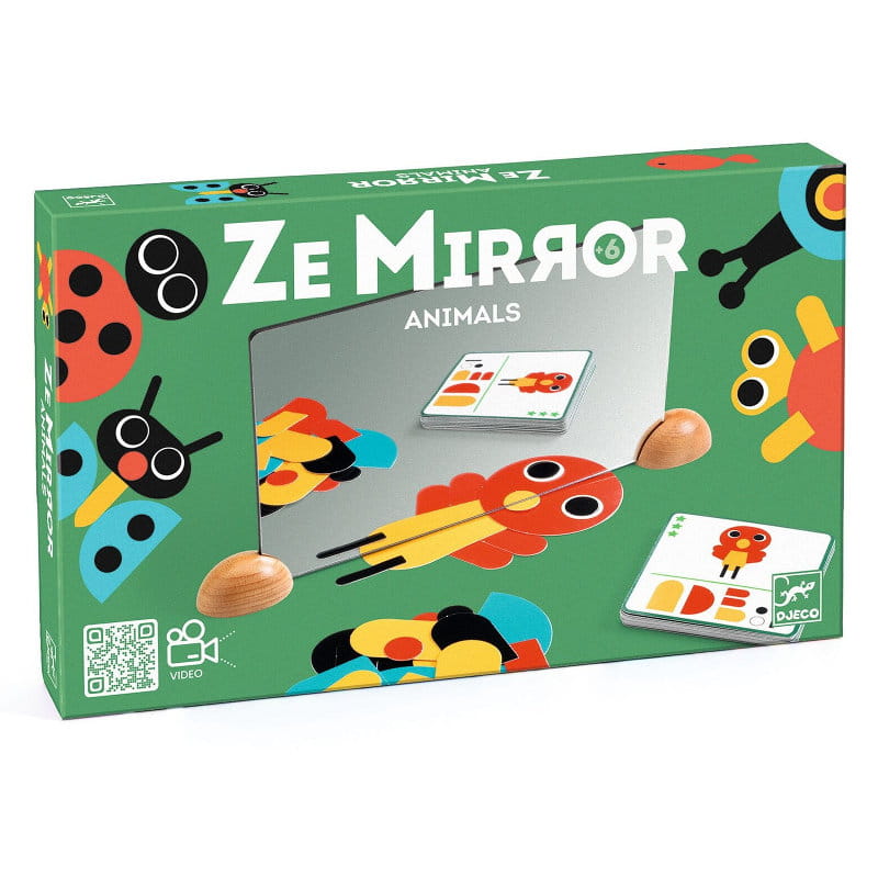 

Djeco Gra Układanka Odbicie Lustrzane Zwierzęta