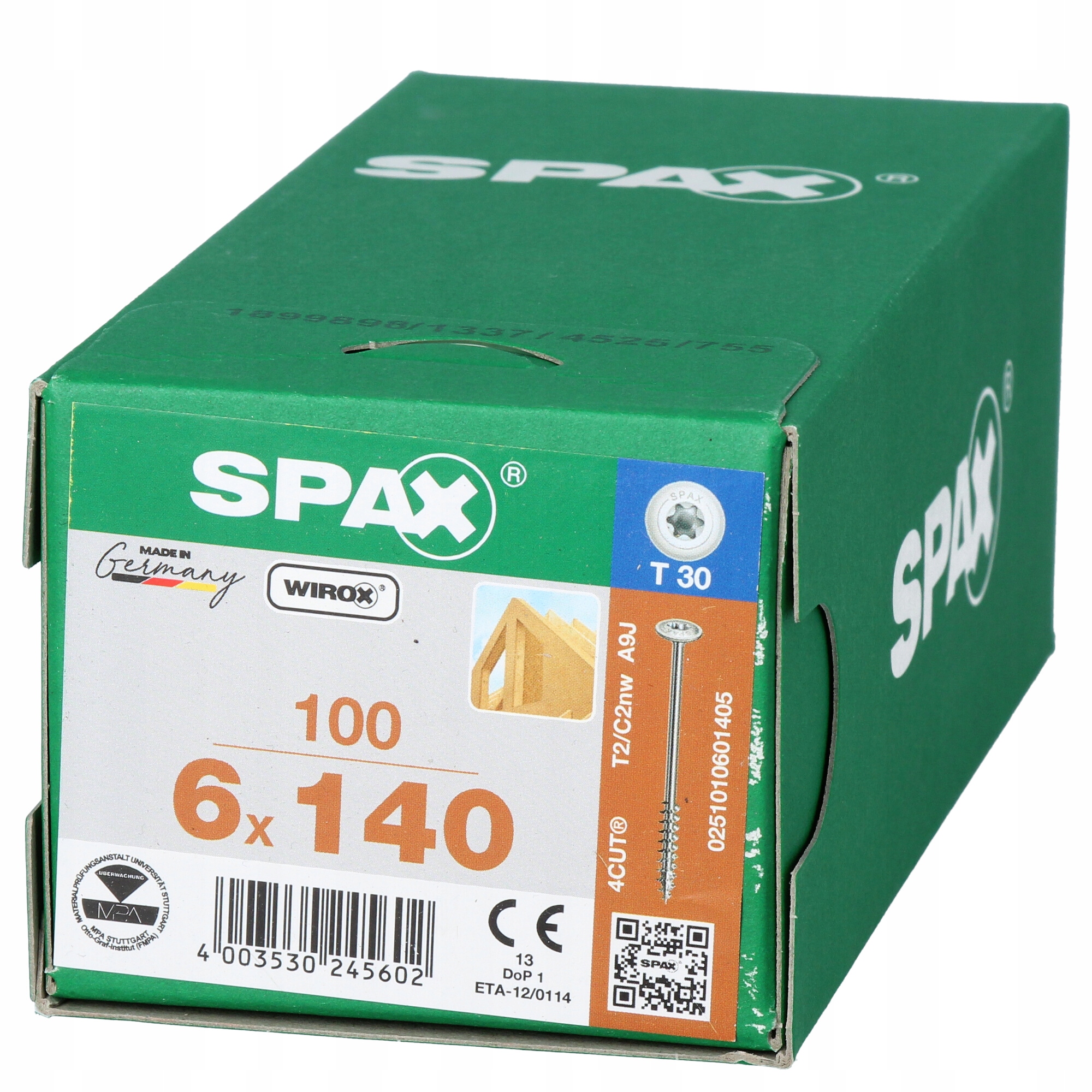 

Wkręty konstrukcyjne Spax 6x140 ciesielskie 10szt